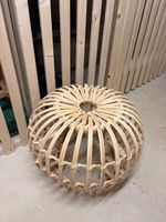 Hocker Rattan rund