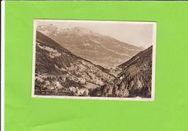 Blick vom Chalet Grida auf Passugg
