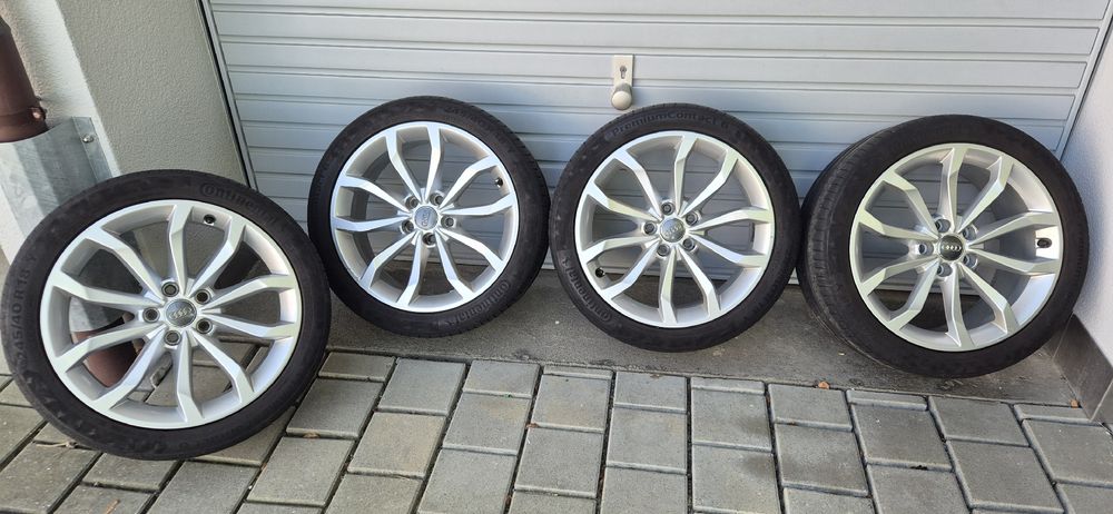 Original Audi A4 / S4 (B9) Alu Felgen 18 Zoll mit RDSK (Gebraucht) in ...