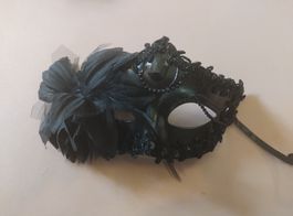 10x Halbgesichtsmaske tropic schwarz - Masque demi-visage