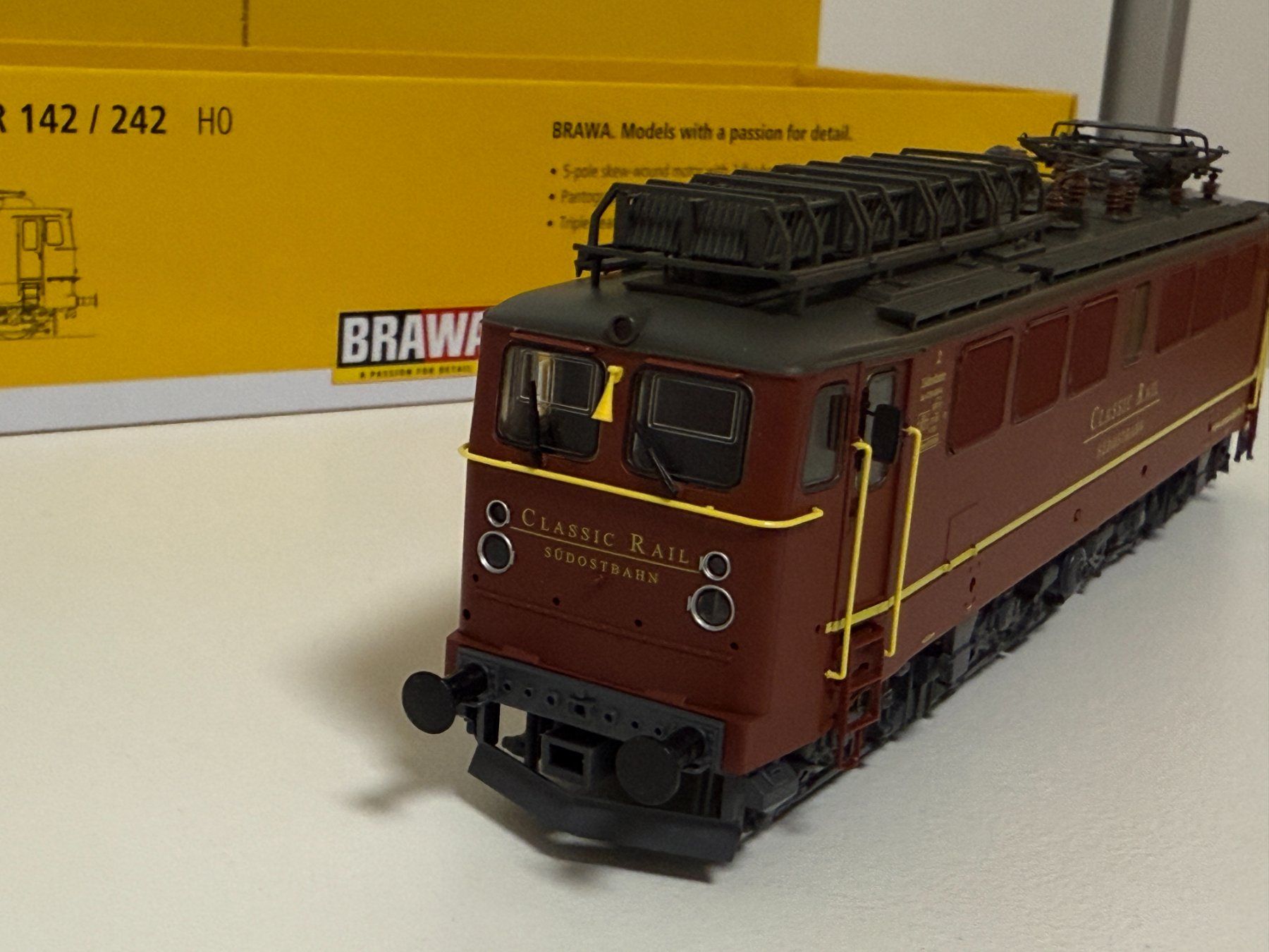 Brawa Trains électriques: BRAWA - H0 - SOB Ae 476 468-4 "Classic Rail" – Neuf (Voir description) à Hergiswil NW par E646.060 4