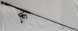 Shimano fishing rod and reel – good condition