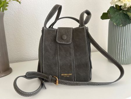 Umhänge / Handtasche Mikaxiqi & Bag grau
