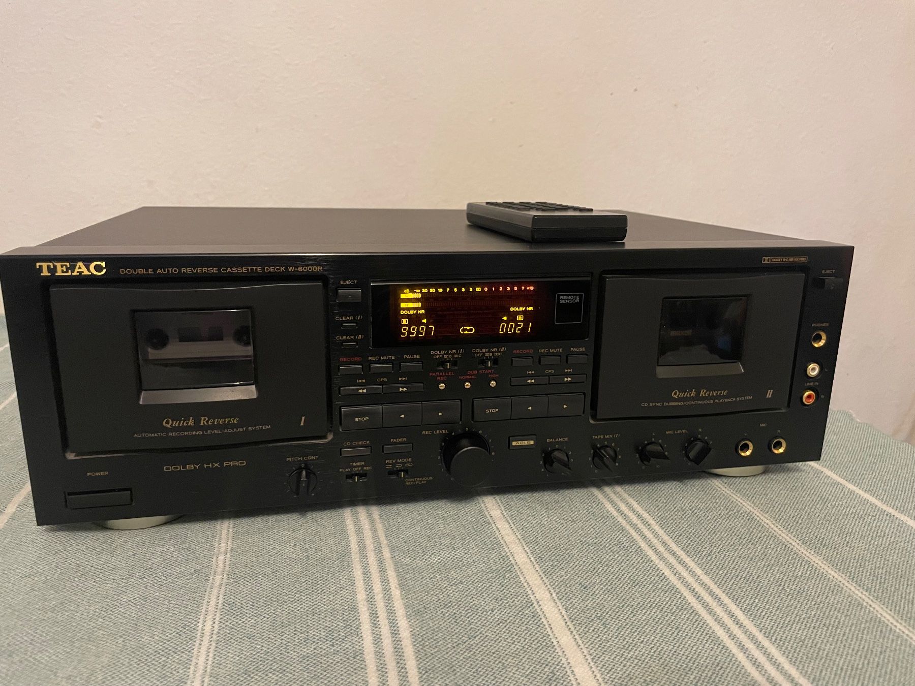 Teac Registratori: TEAC W-6000R HIGH END KASSETTEN DECK – Usato da Zürich venduto da beli_30