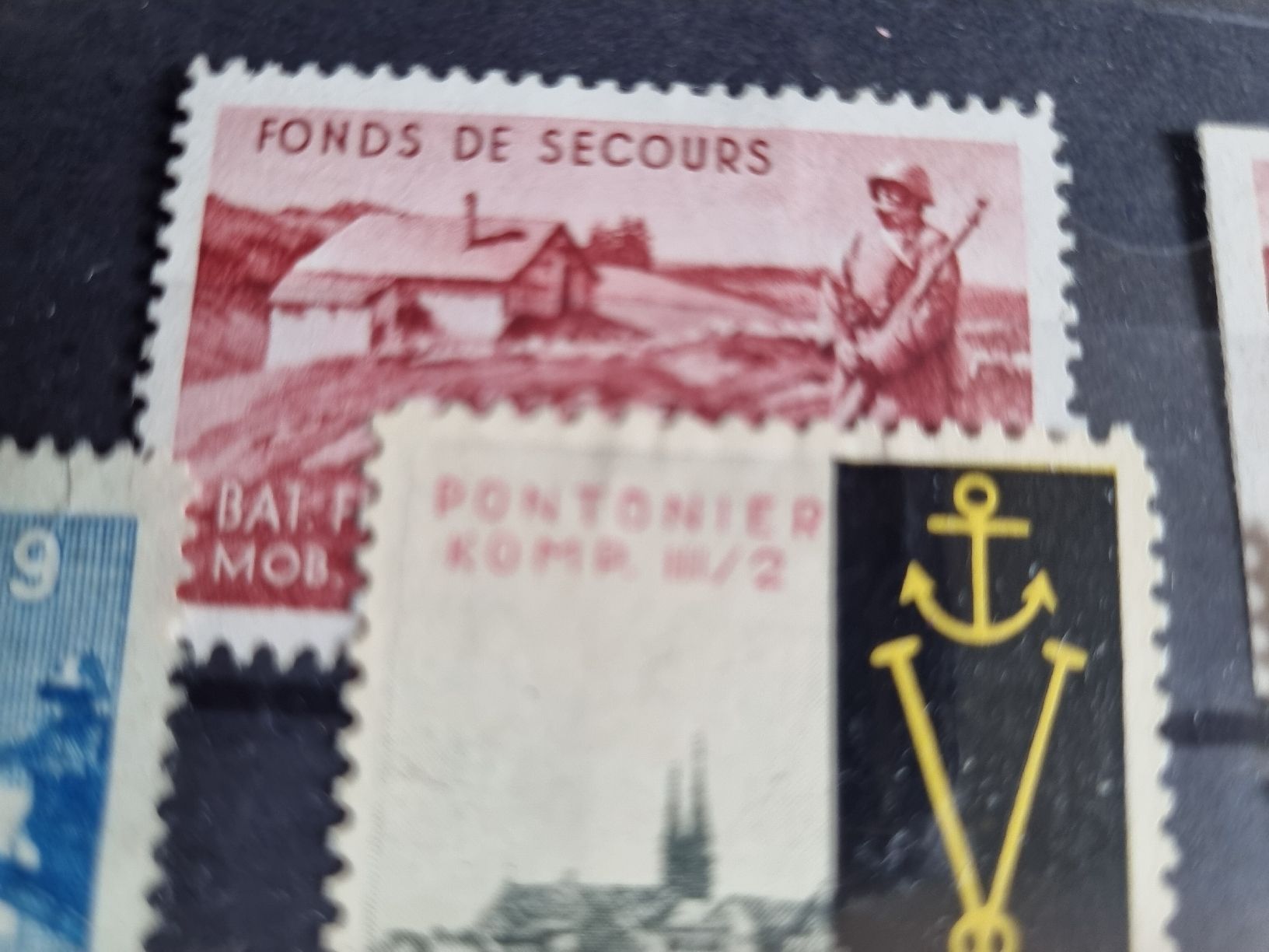 Alle Briefmarken: SAMMLUNG: SOLDATENMARKEN - GESTEMPELT  – Gebraucht aus Heimenschwand von rog_p7h9 2