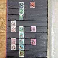 Briefmarken Schweiz Pro Juventute 1947-1955 gestempelt