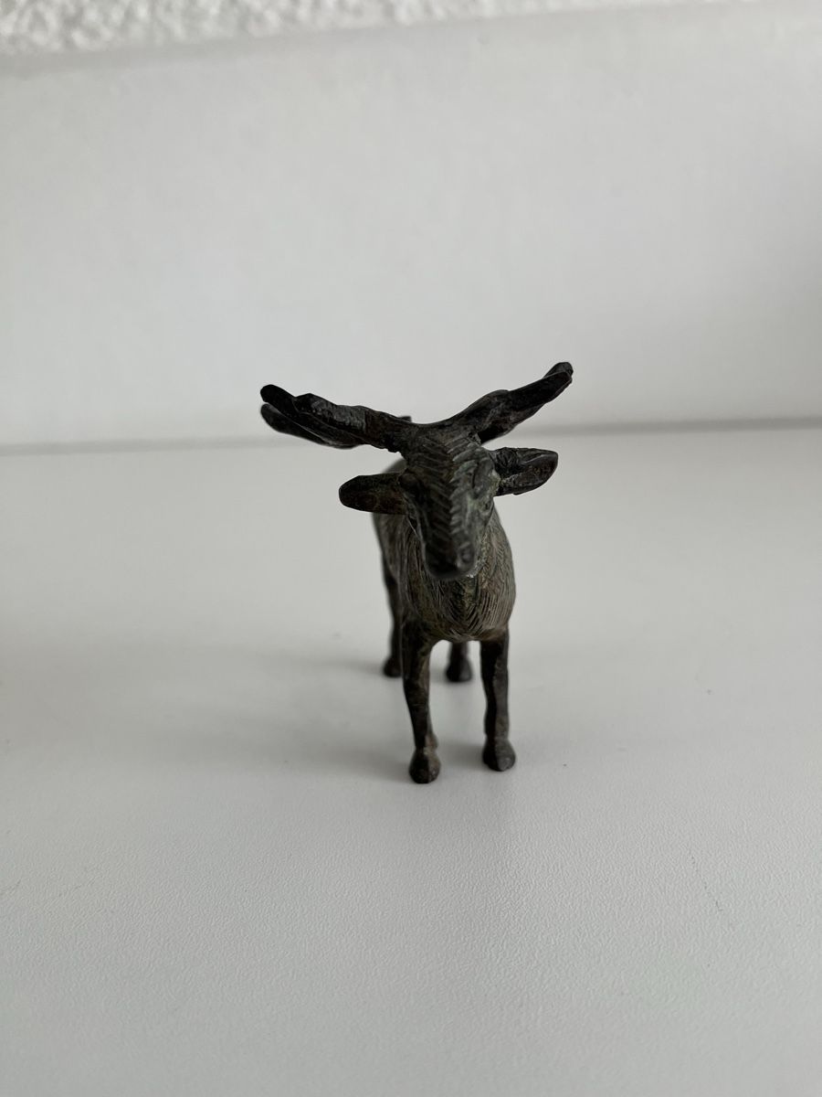 Statuette: Hirsch aus Bronze – Usato da Wetzikon ZH venduto da seli03 4