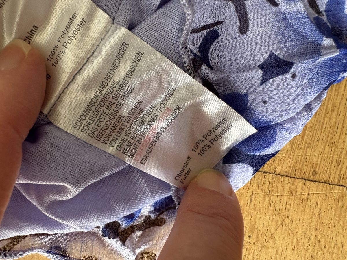 Kleider: Fransa Sommerkleid, violet/blau, Grösse M, Top Zustand! – Gebraucht aus Bern von Etzy 6