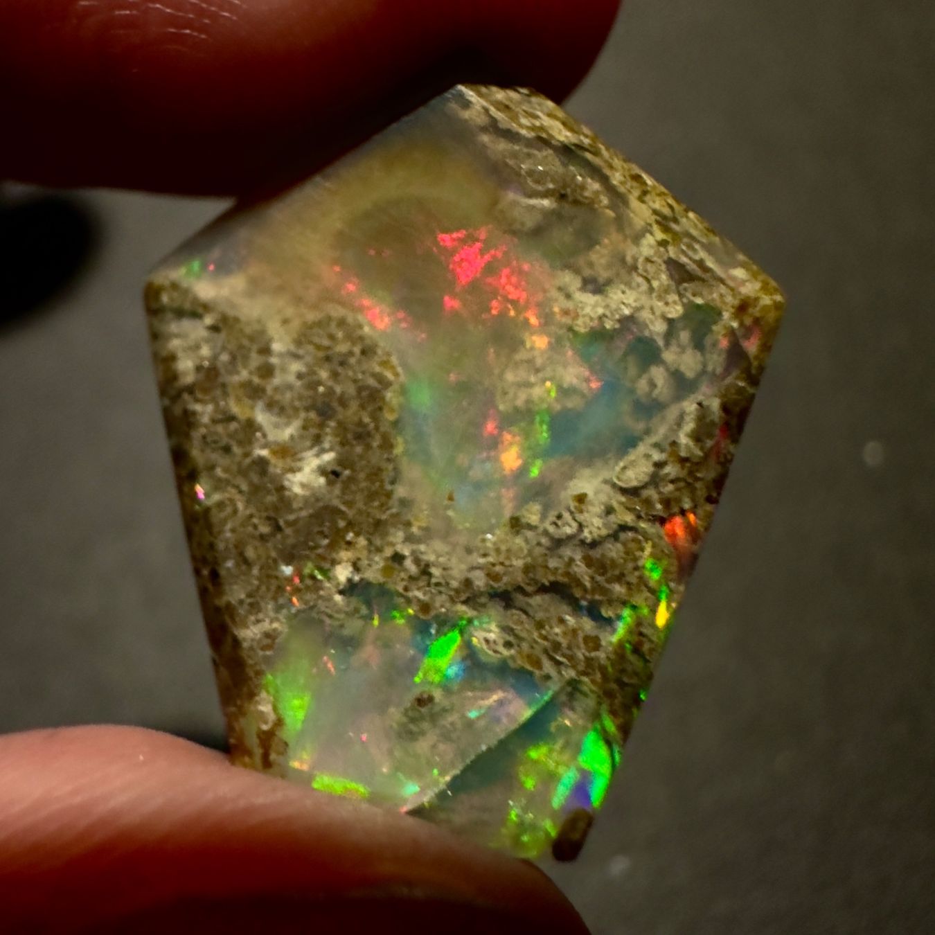Pietre preziose: Natural Matrix Opal - 22 x 17 mm - 9.00 ct – Nuovo (secondo la descrizione) da Zürich venduto da Yoohooz 1