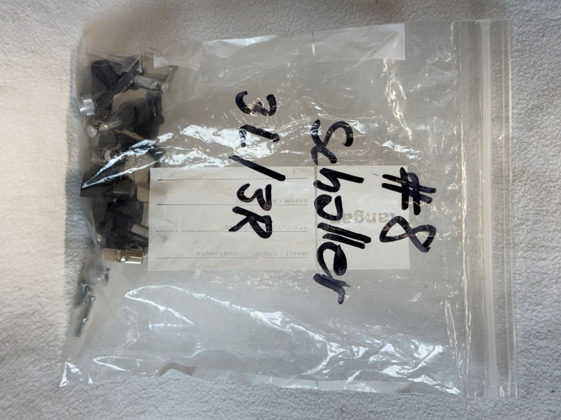 Strumenti musicali: Schaller Tuner 3L/3R schwarz-chrome – Usato da Brügg BE venduto da Busima 3