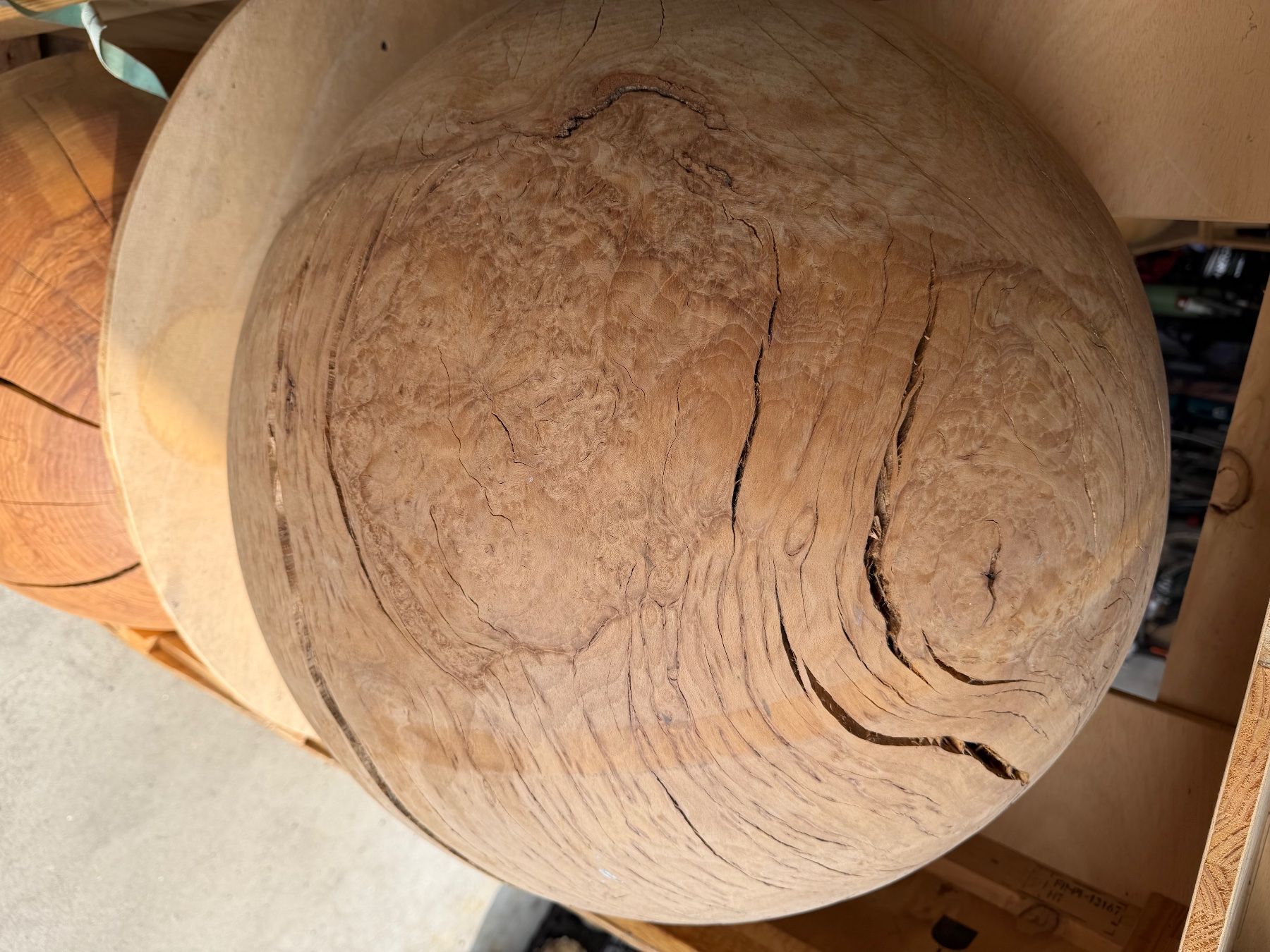 Articoli in legno: Holzkugel Buche; 65 cm; roh, – Nuovo (secondo la descrizione) da Wildberg venduto da Melramos04 1