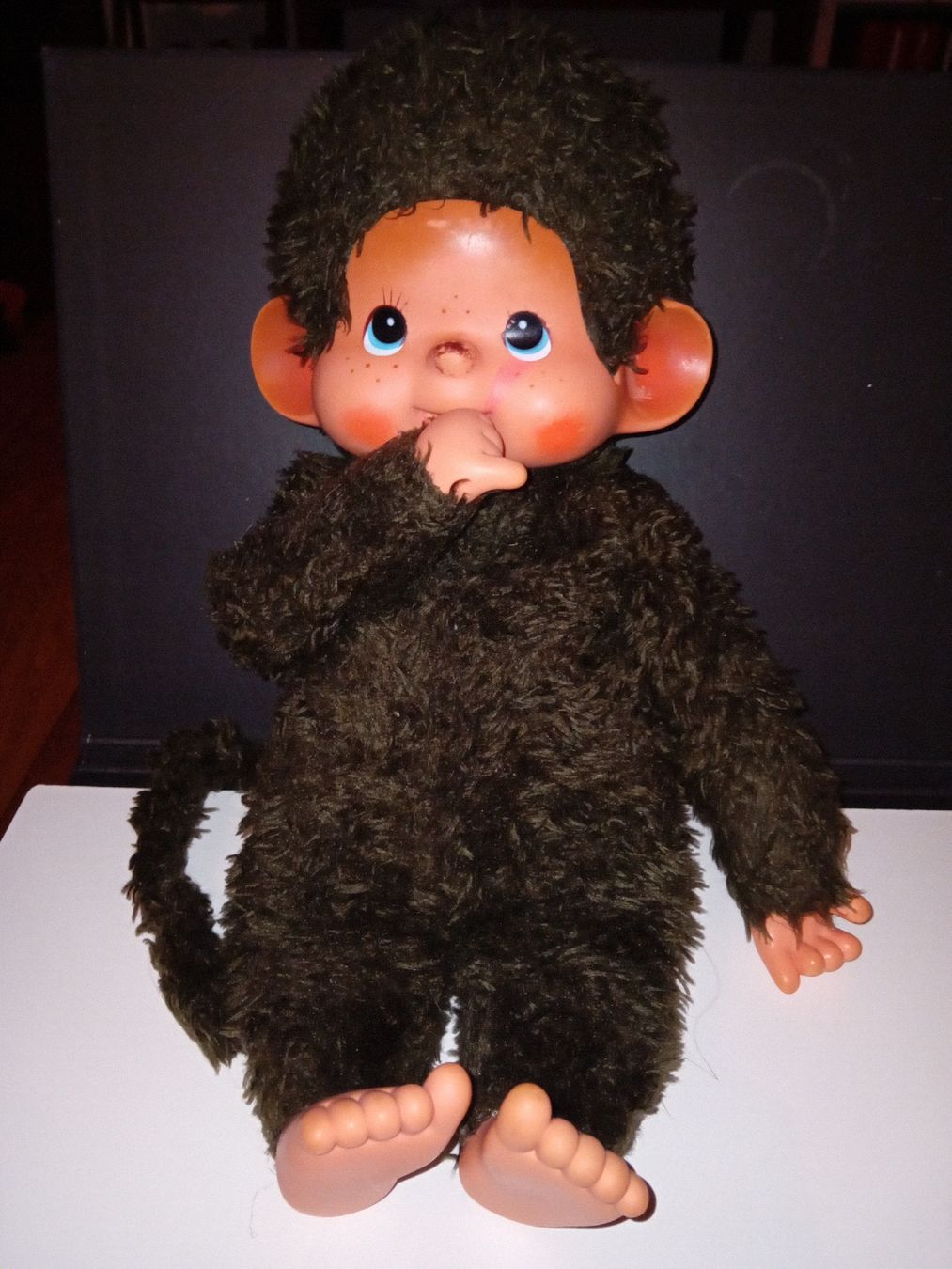 Monchhichi Giocattoli: Grande Monchichi vintage circa 50 cm – Usato da Biasca venduto da Old_6blh 1