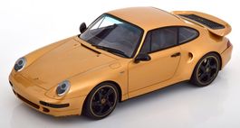 PORSCHE 911 993 TURBO S 2018 GOLD 1:18 GT-SPIRIT