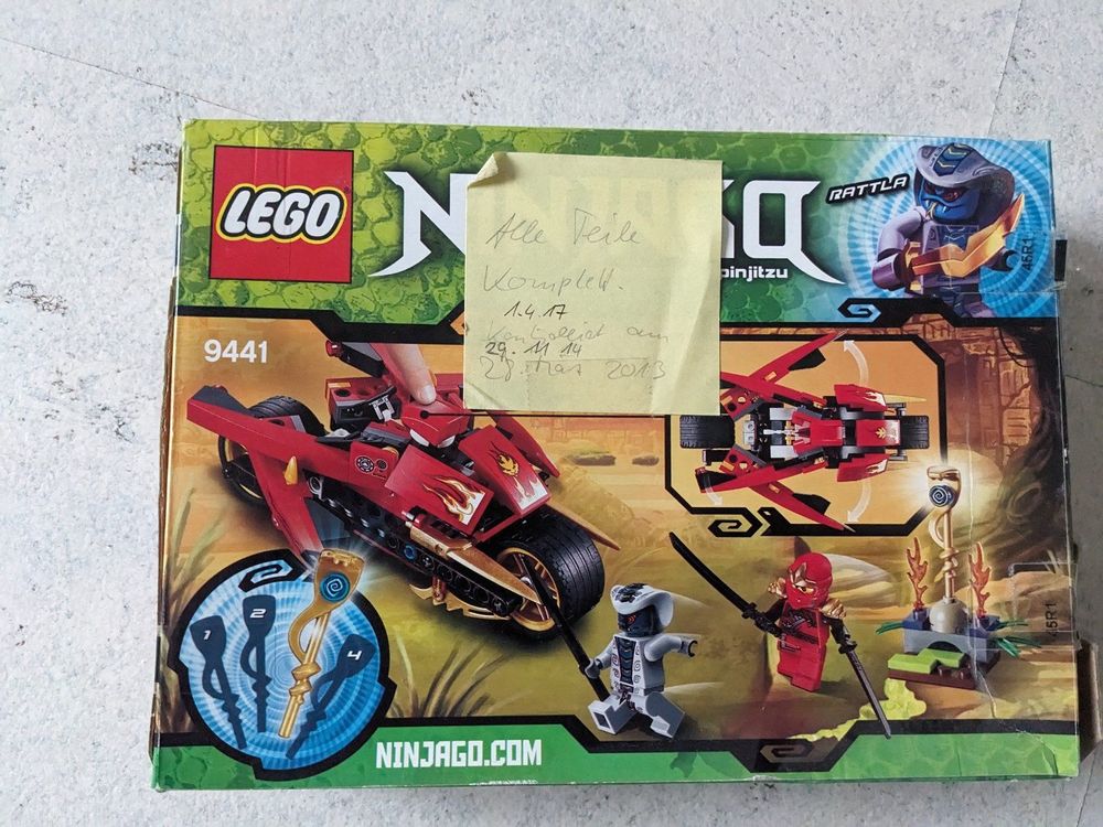 Lego Ninjago 9441 Kai’s Blade Cycle (Gebraucht) in St. Gallen für CHF ...