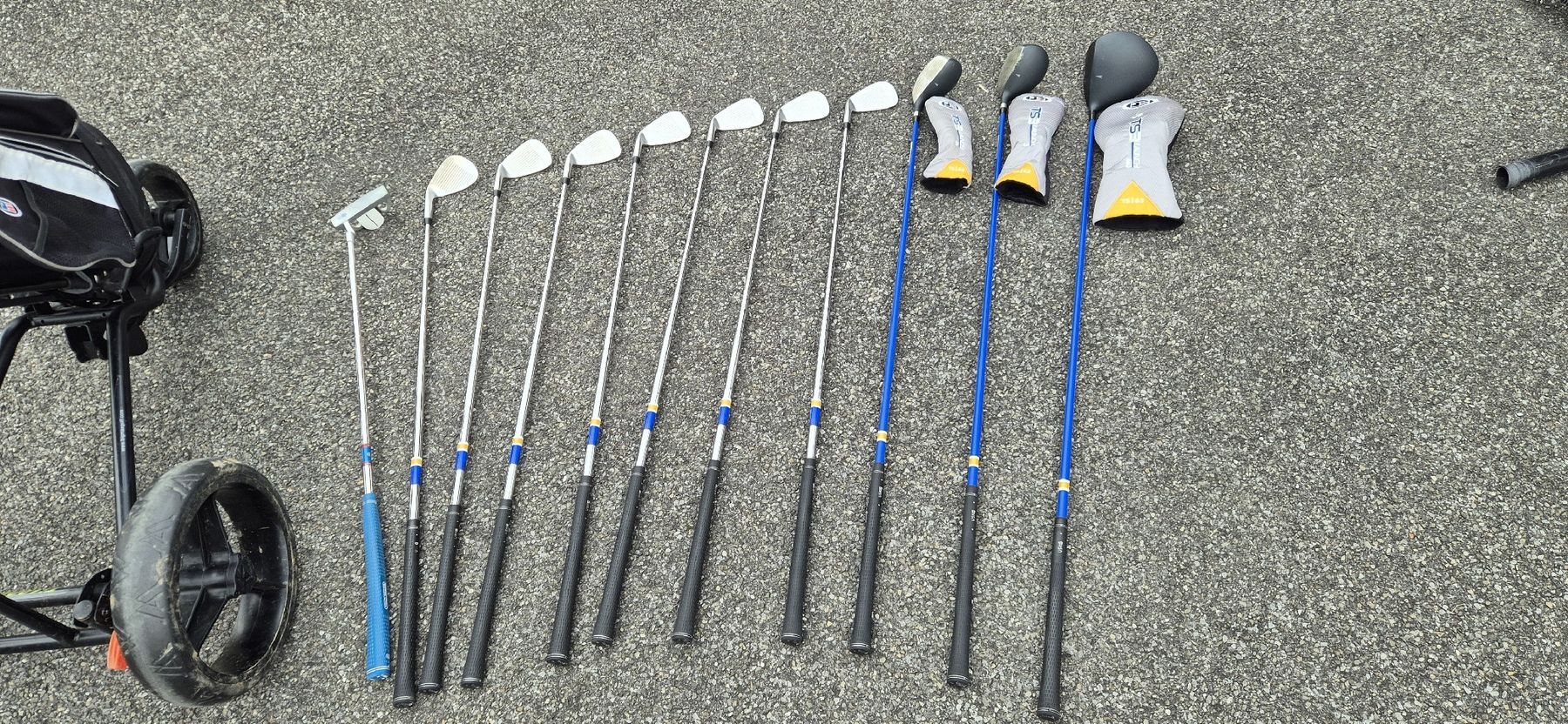 Mazze & Set: Kinder Golfschläger Set inkl. Wagen – Usato da Emmenbrücke venduto da Jenni36 4