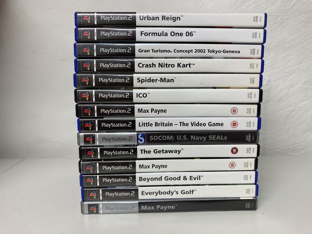 Set of PS2 Playstation Games I Total of 14 pcs I PAL (Gebraucht) in ...