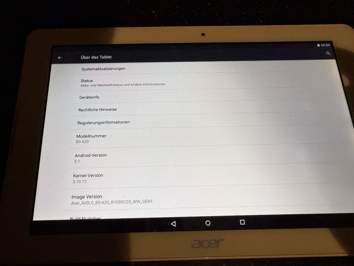 Acer Tablettes PC: Acer Tablet B3-A20 – D'occasion à Claro par KarinS84 1