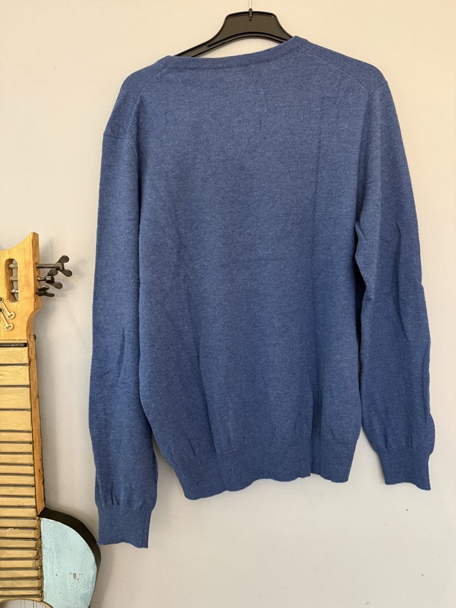 Ralph Lauren Magliette Polo: Pull Polo Ralph Lauren bleu en laine taille L – Usato da Lausanne venduto da Mode_350 4