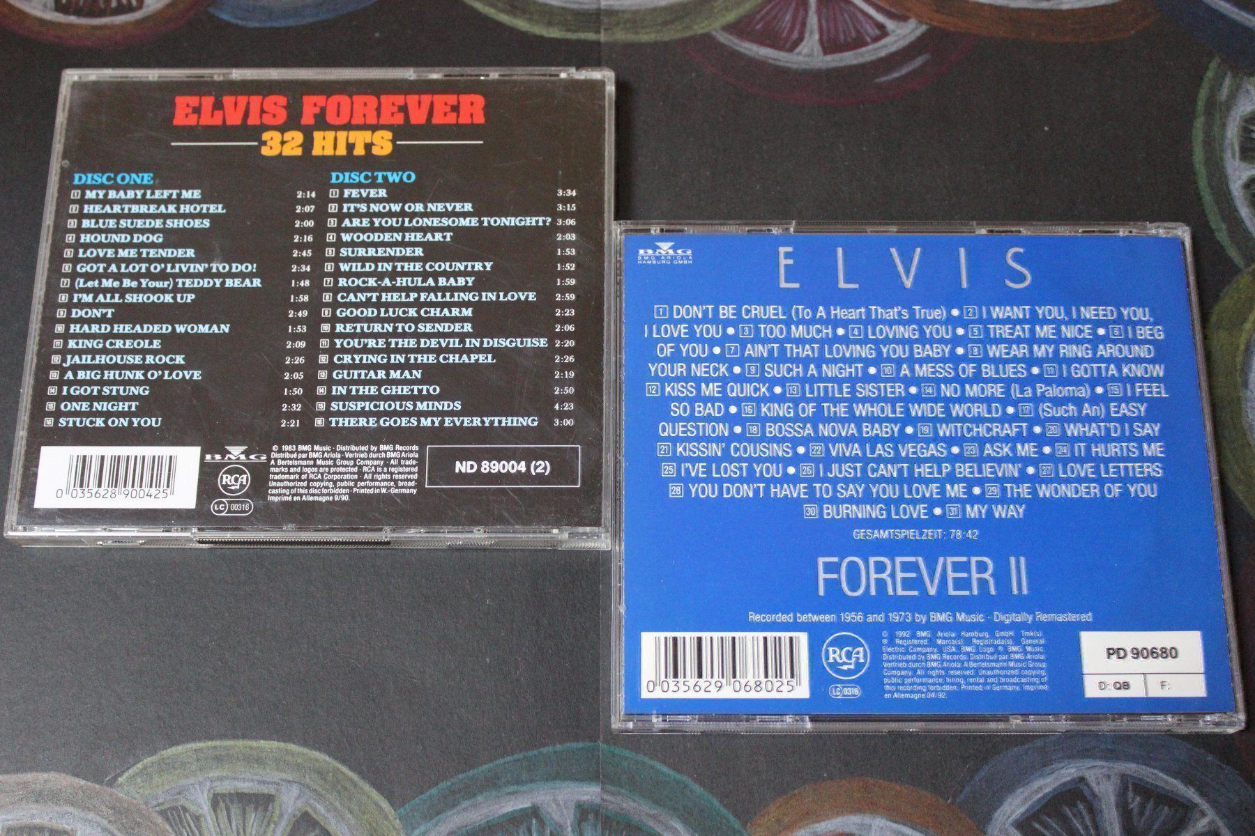 CD: Elvis Presley - Elvis Forever 1 & 2 3CD vergriffen – Usato da Tübach venduto da JamesStone 3