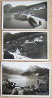 3 FOTO-AK GASTHAUS STAUSEE INNERTAL, WÄGGITAL 1933