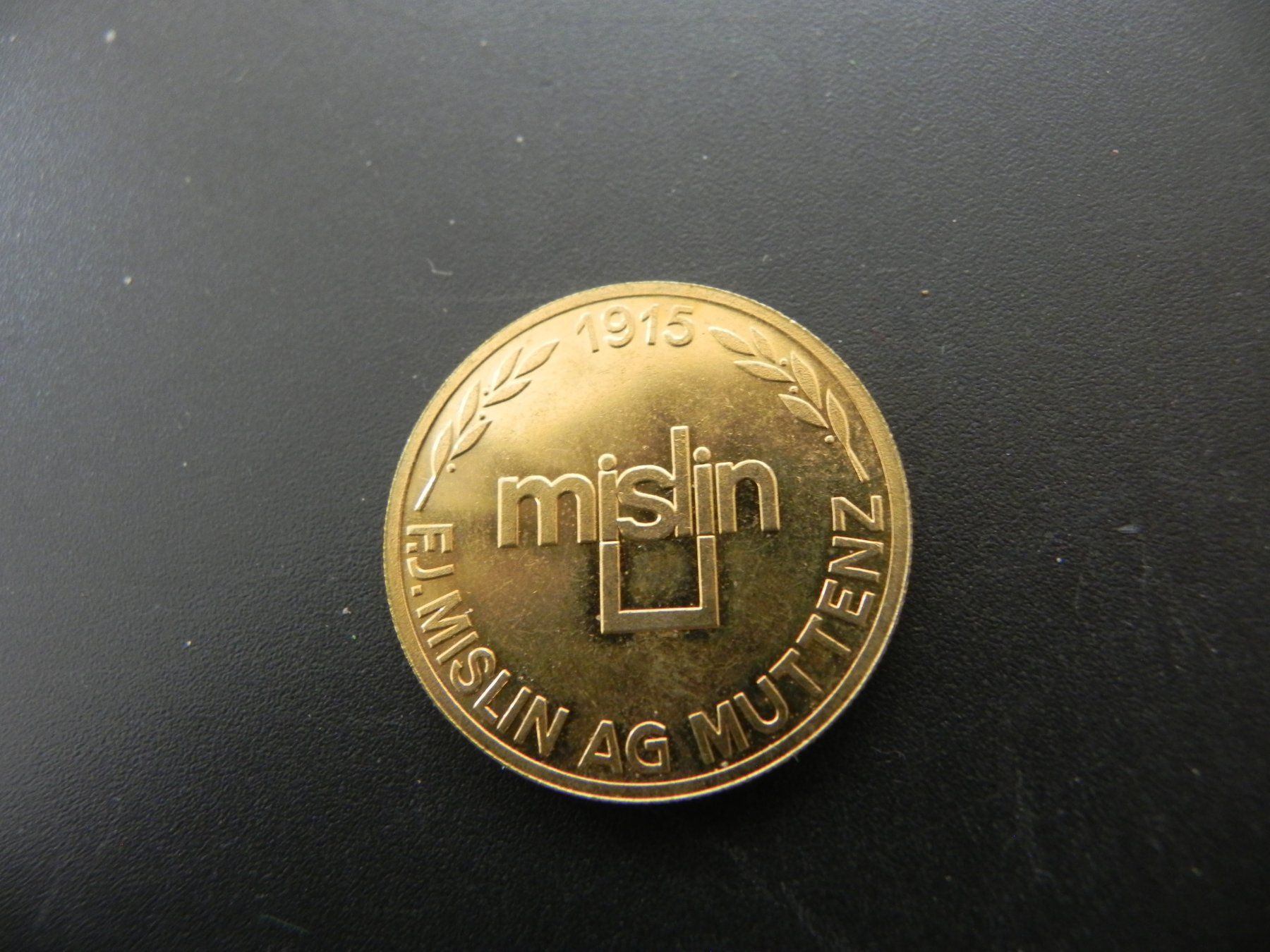 Medaglie: Jeton Basel Spalentor - Mislin AG Muttenz – Usato da Biel/Bienne venduto da Gogolozi 1