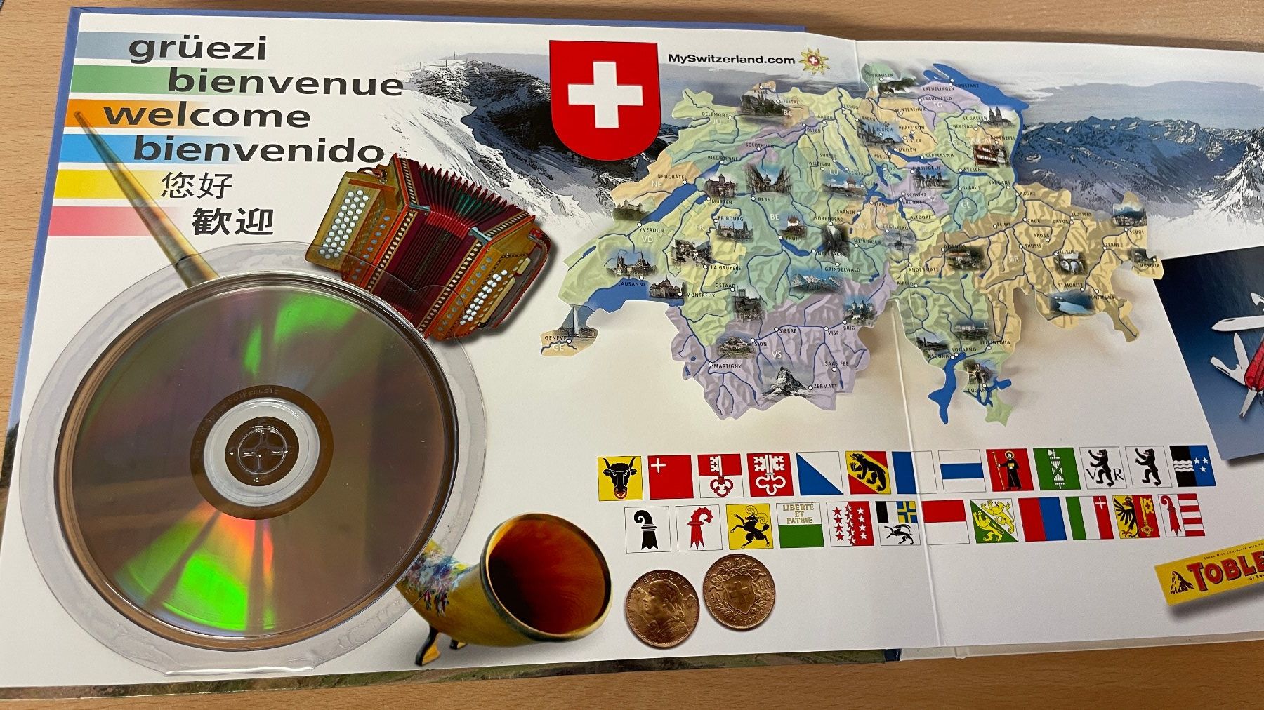 Bücher: 3D Buch - stand-up-switzerland mit Pop-Up 3D-Objekte – Gebraucht aus Glattfelden von cybermaxx 2