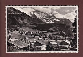 WENGEN - Teil mit Jungfrau - 1946
