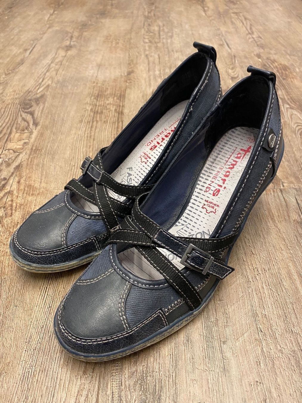 Tamaris Damenschuhe: Gr 39 TAMARIS Pumps Leder TOP – Gebraucht aus Rickenbach b. Wil von sunneschii_ 1