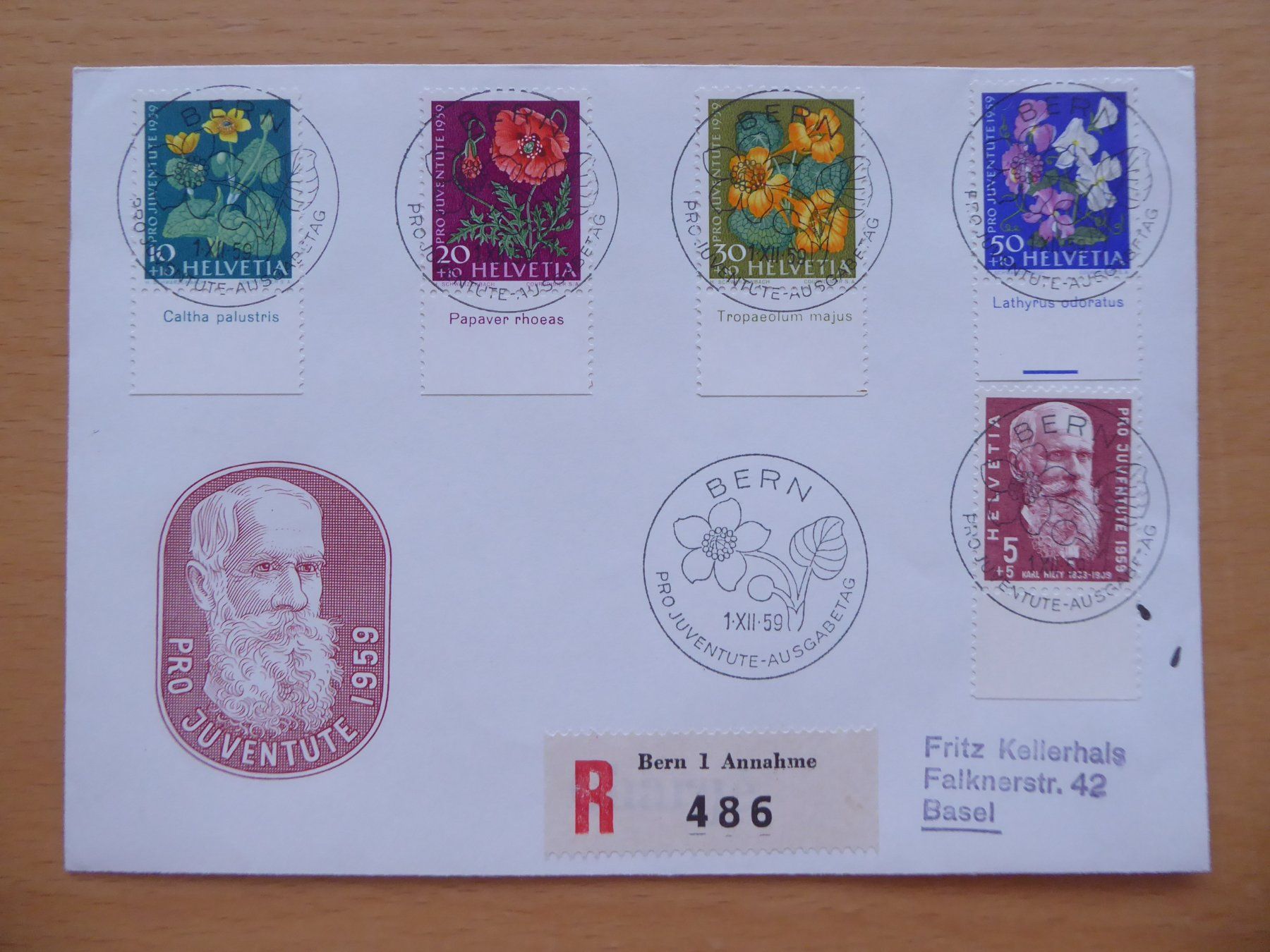 Alle Briefmarken: PJ Beleg mit Vollstempel – Gebraucht aus Rothrist von swisstools