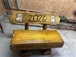Holzbank 