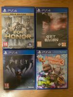 Lot#2 4 jeux vidéo pour console Sony PlayStation 4