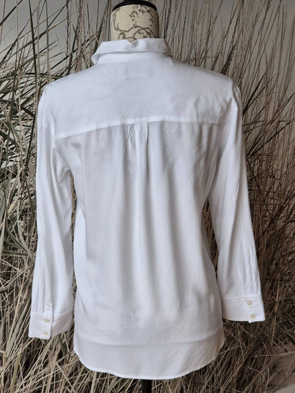 Benetton Camicette: Weisse Bluse von Benetton Gr.36 – Usato da Spiegel b. Bern venduto da brand06 1