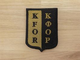 Badge KFOR Swisscoy Tarnfarbe mit Klett
