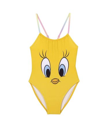 Süesser Tweety Badeanzug, Grösse 3-7 Jahre