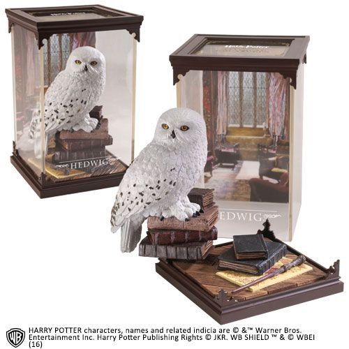 Figuren: Harry Potter Statuette Magical Creatures Hedwig 19 cm – Neu und originalverpackt aus St-Imier von ATTAKSHOP