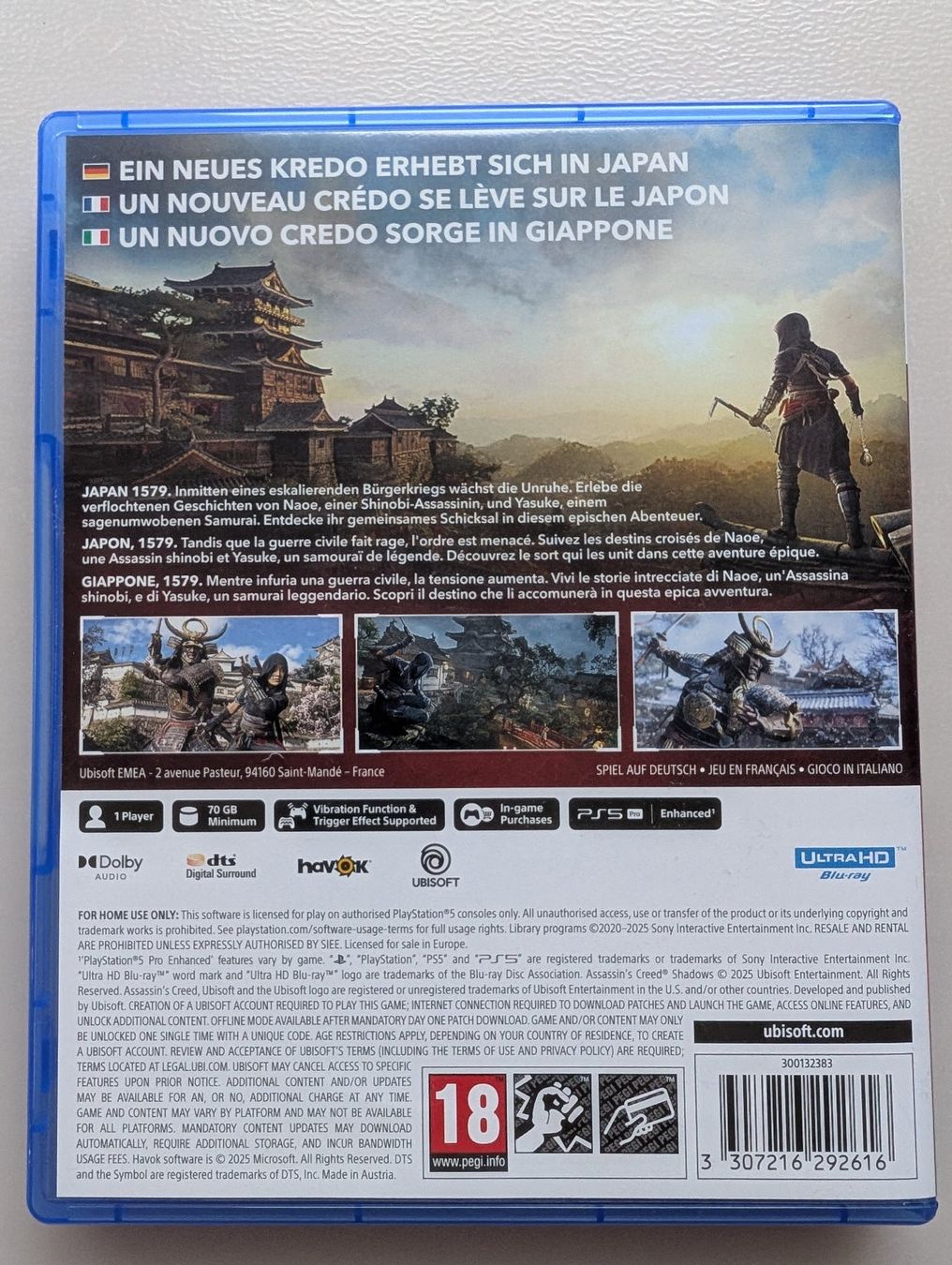 Giochi: Assassin's Creed Shadows PS5 – Usato da Gland venduto da Conan85 2