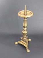 Dreibeiniger Kerzenständer Jugendstil Löwen Pfoten Füsse