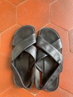 Groundies Verona Damen Barfusssandalen – Schwarz – Gr. 41