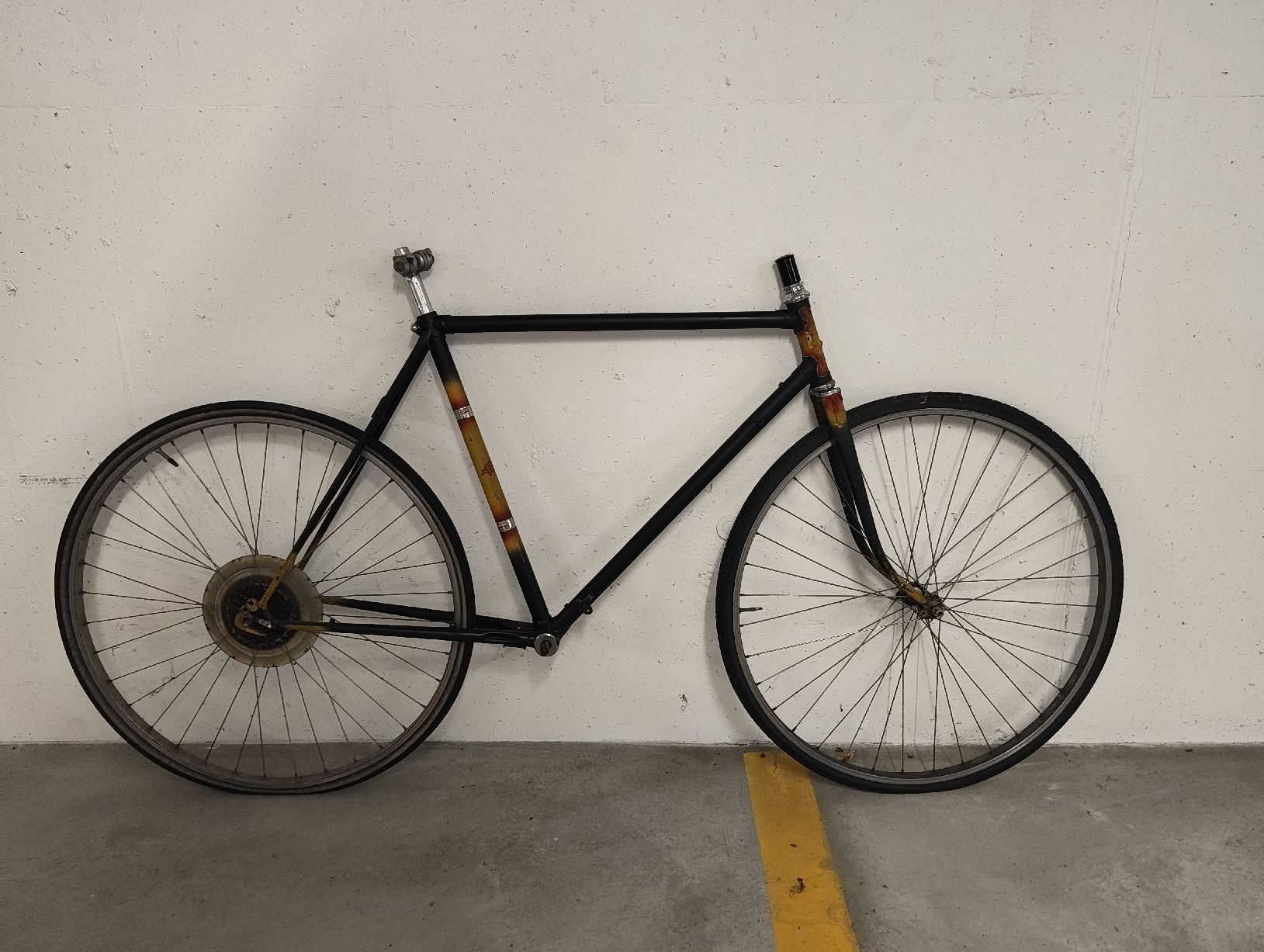 Velos: Citybike Rahmen mit Rädern – Defekt aus Seuzach von dan1991