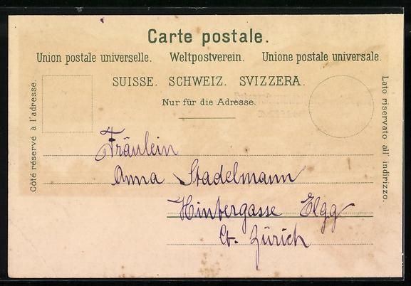 Cartoline postali: Litho St. Beatenberg, Partie am Ortsrand – Usato da Berlin venduto da bartko-reher 1