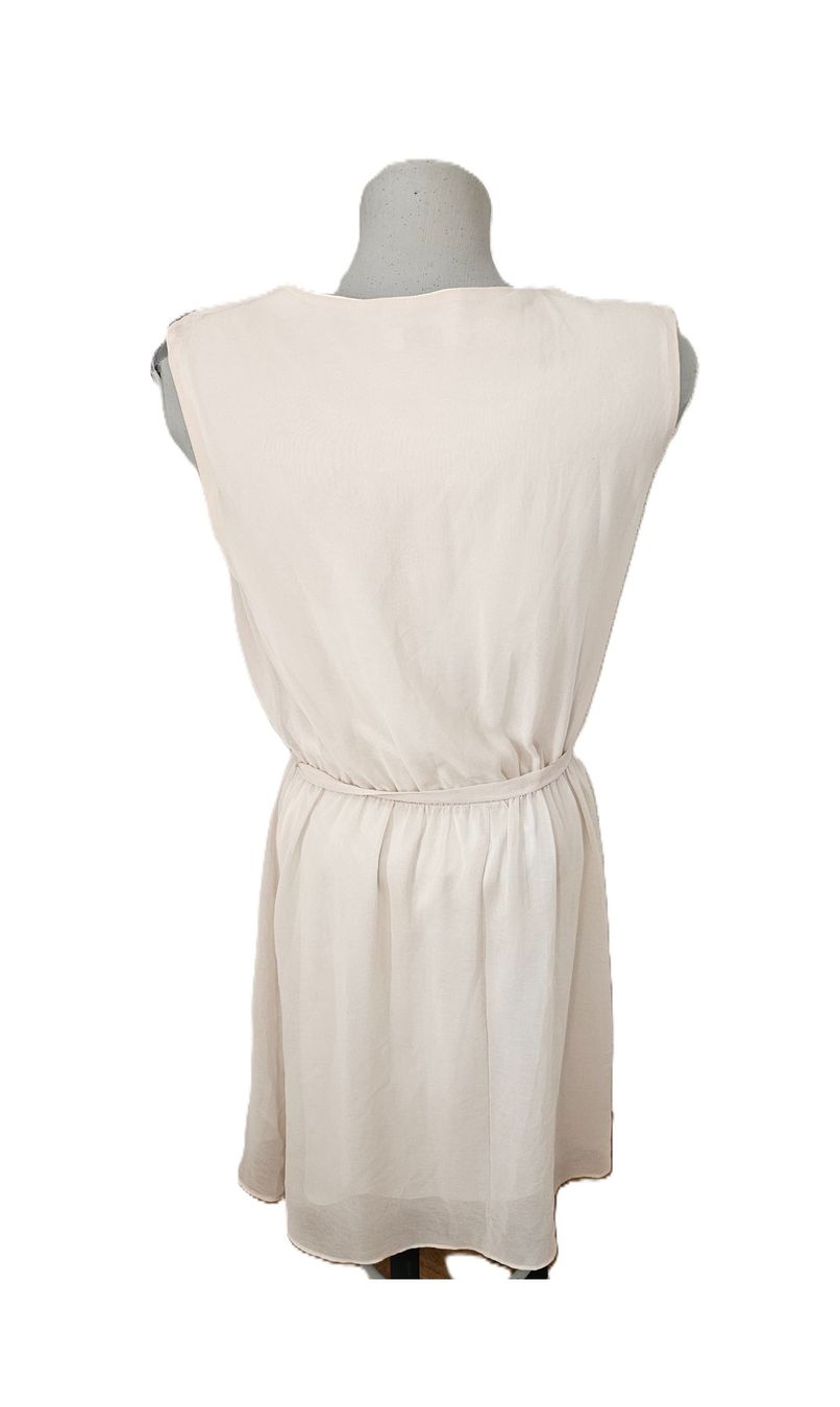 Kleider: Cocktail Kleid Gr. 38 "Puder" Wasserfall Bändeli – Gebraucht aus Füllinsdorf von Sunnebliemli7 4