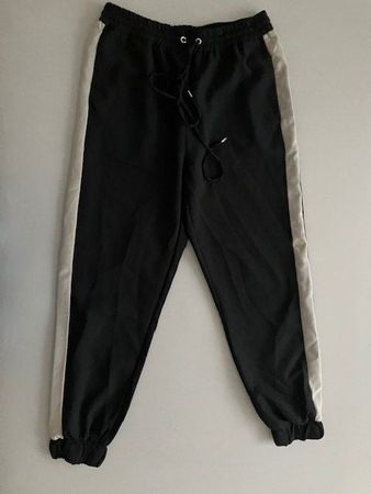 Pantalon de jogging noir et beige - Taille M