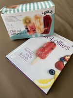 Eis-Lollies zum selber machen - 4 Formen und Rezeptbuch