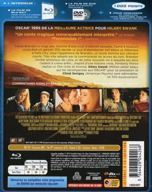 Tutti i DVDs: BOY'S DON'T CRY – Nuovo (secondo la descrizione) da Bursins venduto da Adabel 1