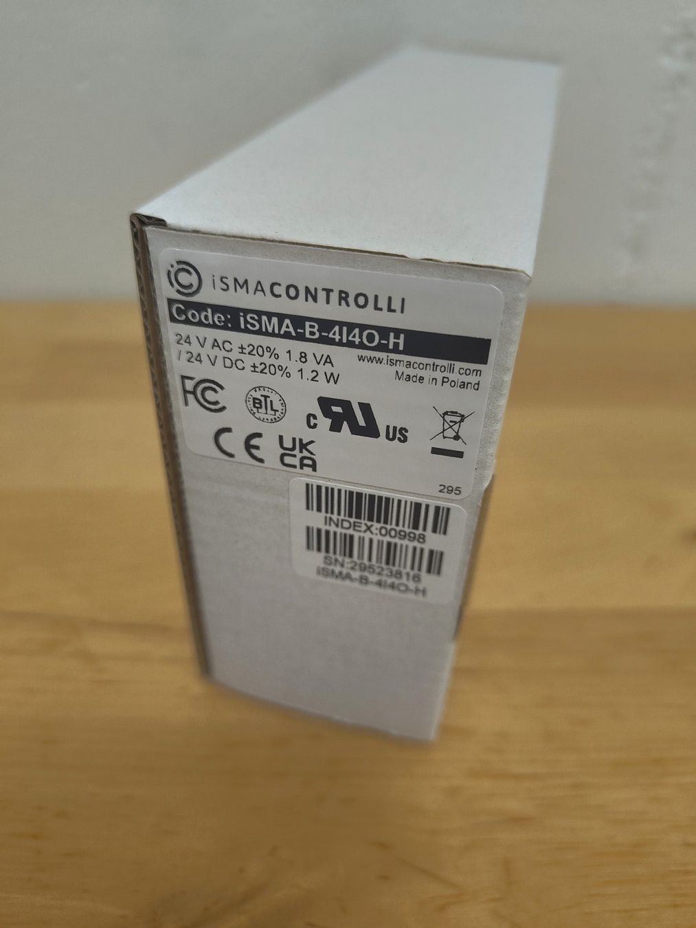 Componenti elettronici: ISMA Controlli iSMA-B-4I4O-H Modul - Neu! – Nuovo e nell'imballaggio originale da Emmenbrücke venduto da BlSi 1