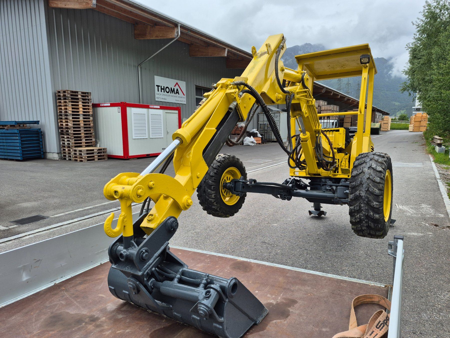 Menzi Muck Escavatori: Menzimuck Jolly 1300 – Usato da Flumserberg Bergh venduto da jblsrx01 4
