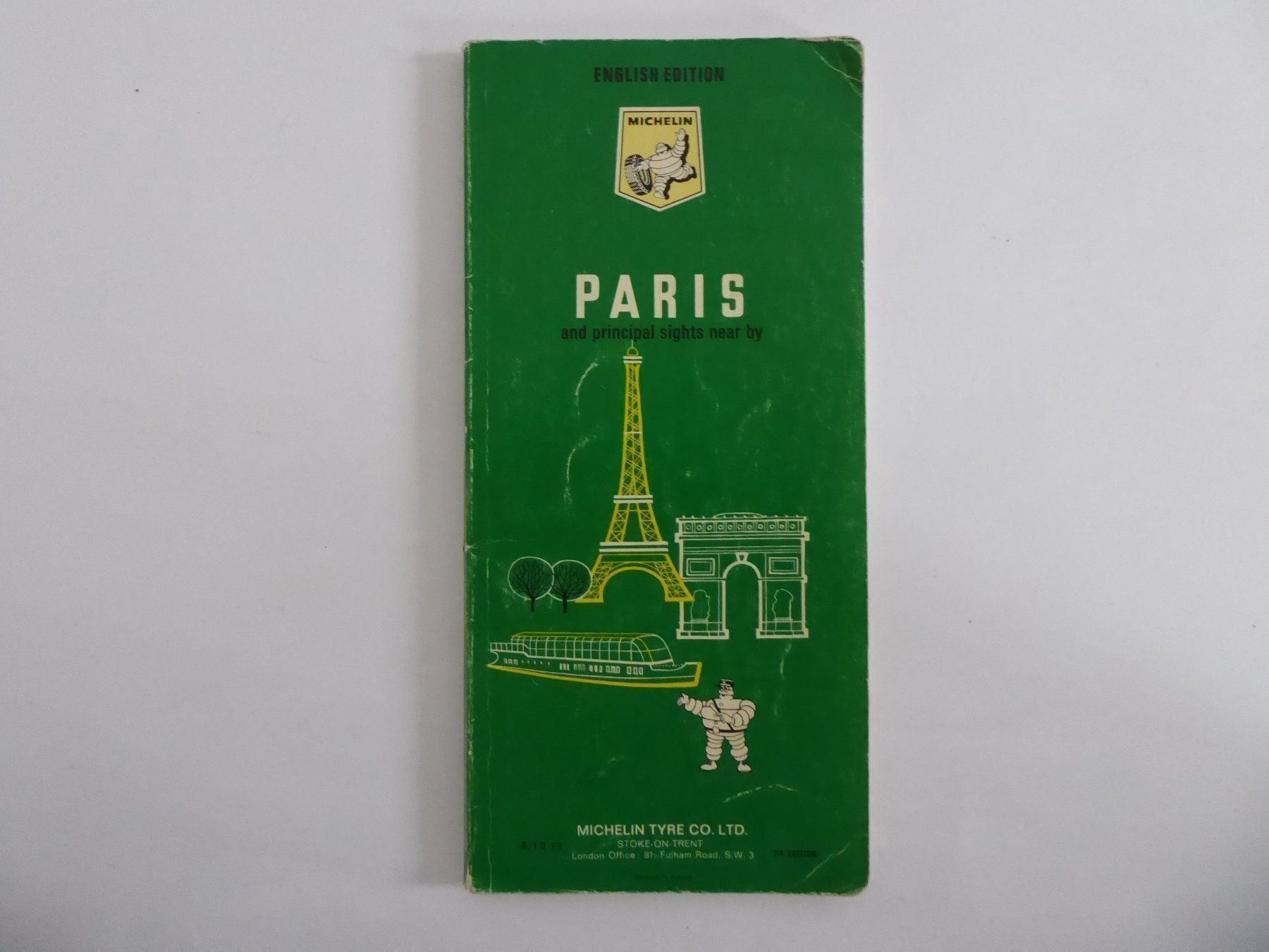 Cartine & Atlanti: Paris Michelin Guide, English Edit. 1967 – Usato da Turbenthal venduto da Panau