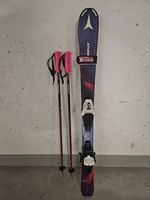 Ski ATOMIC MAVEN GIRL 110cm (Top!!) inkl. Skistöcke / Kinder