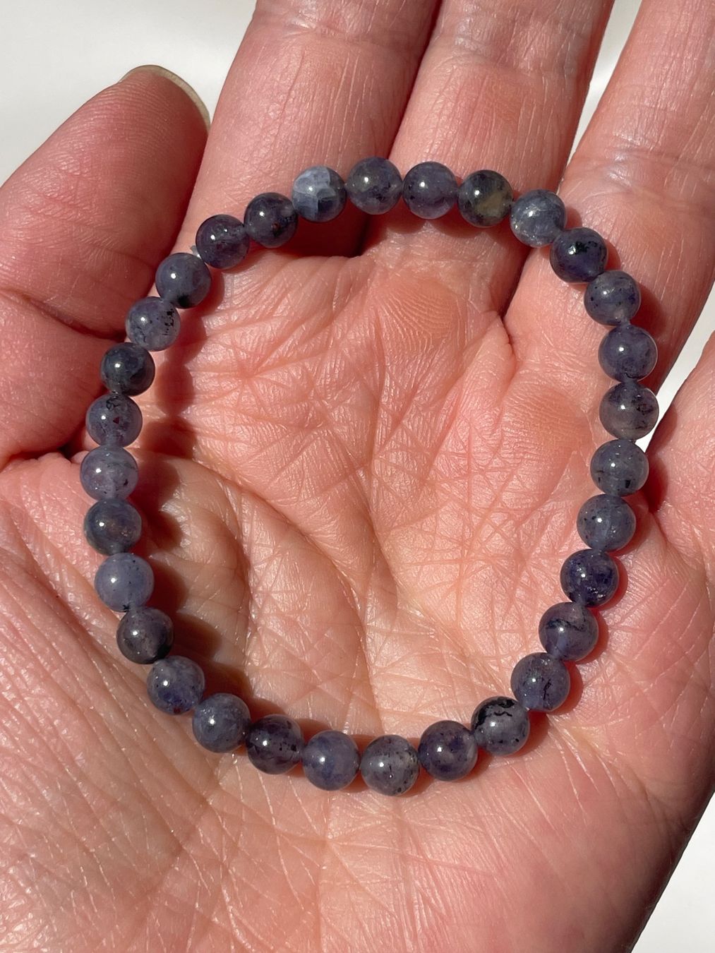 Bracciali & Braccialetti: Iolith-Armband 7mm – Nuovo e nell'imballaggio originale da Schiers venduto da sisikristall 1