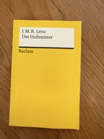 J.M.R. Lenz - Der Hofmeister - Reclam - Top Zustand! (49)